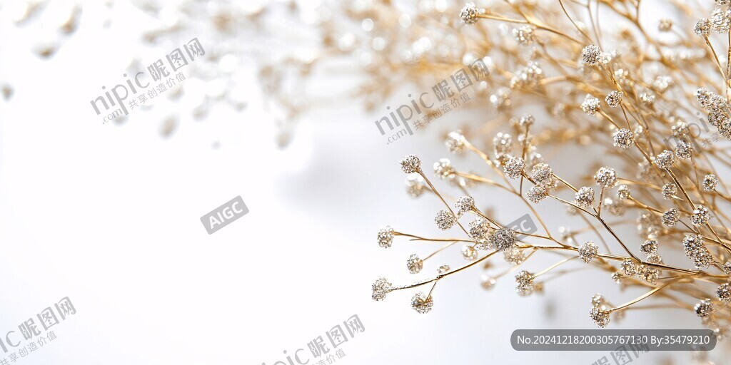 高清背景手工干花