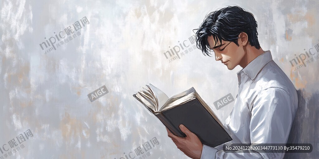 读书的男人
