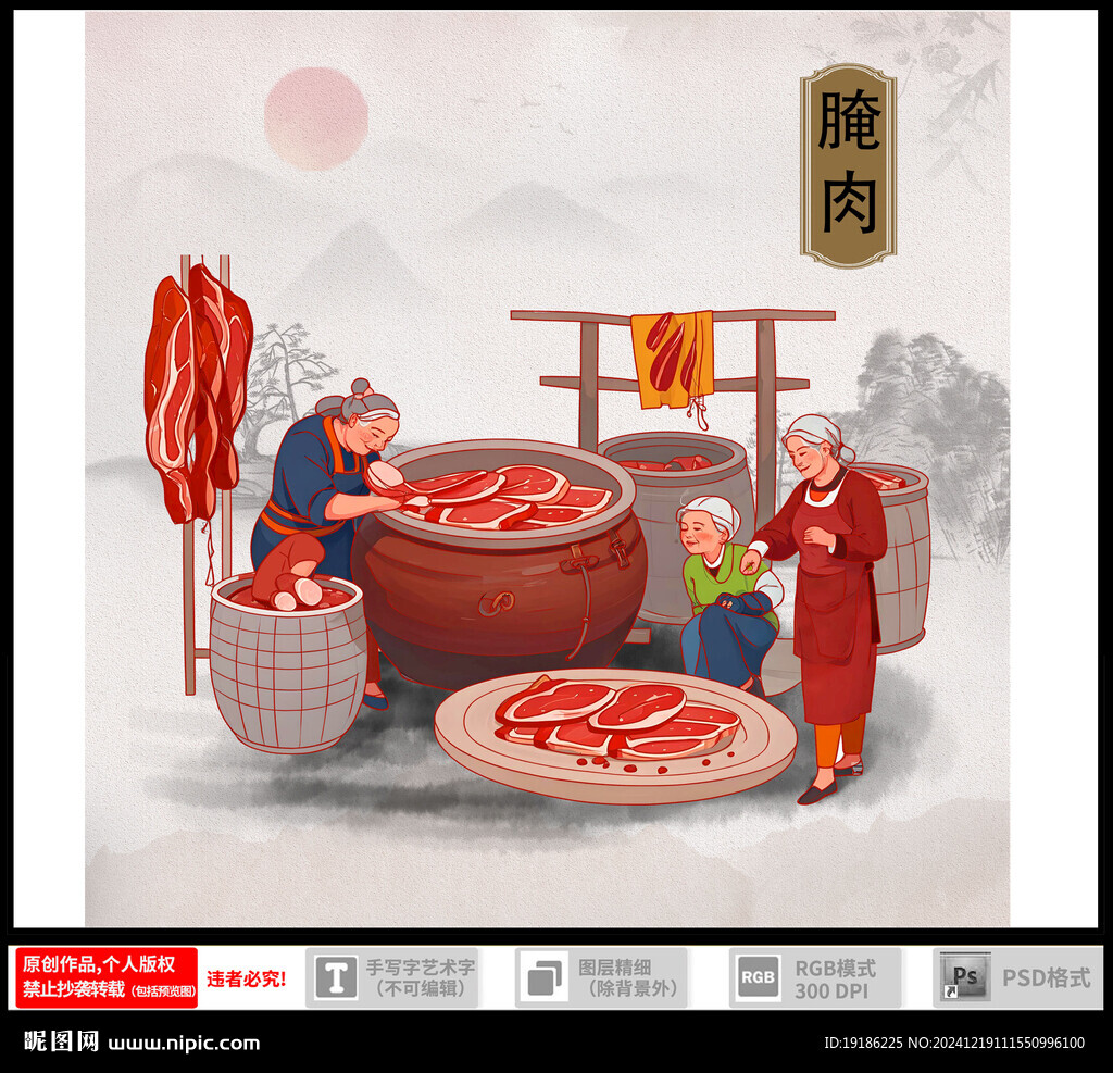 腊肉制作流程