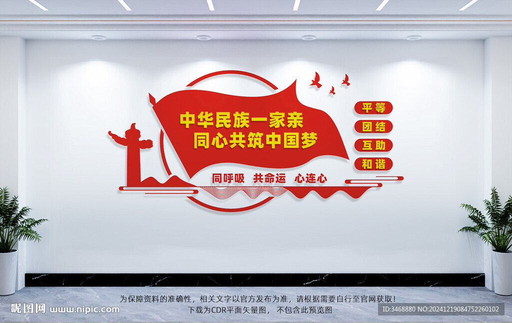 民族团结文化墙
