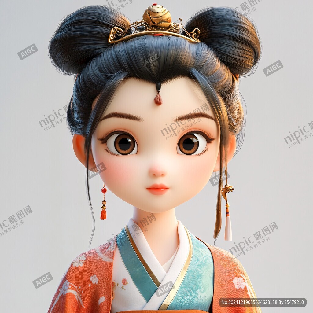 q版古代女孩