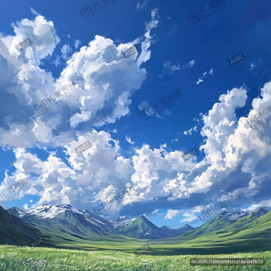 宽屏风景画