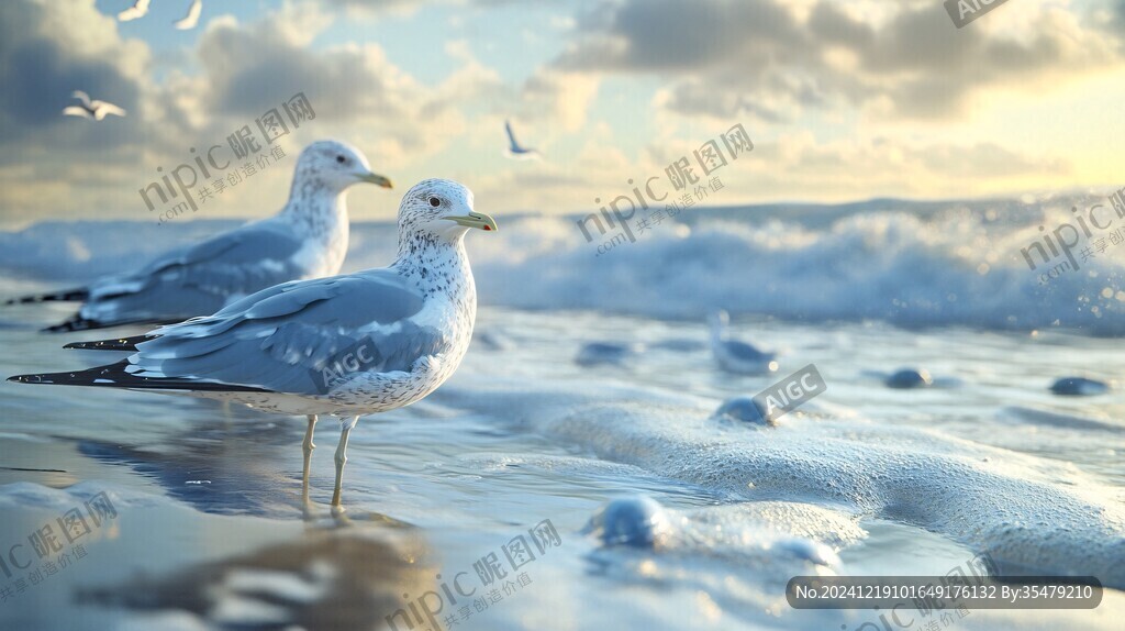 海鸥壁纸图