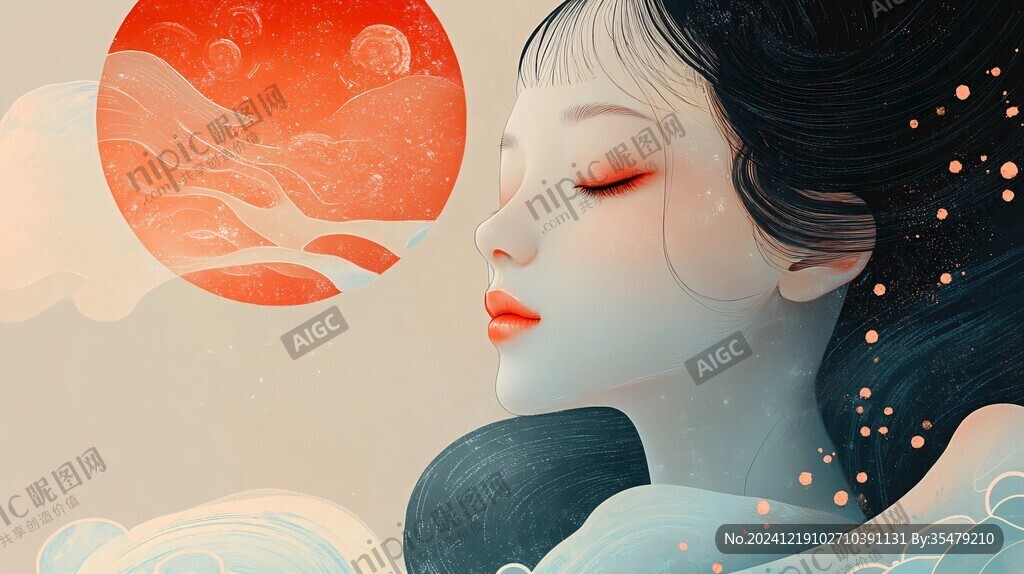 不知火包装插画