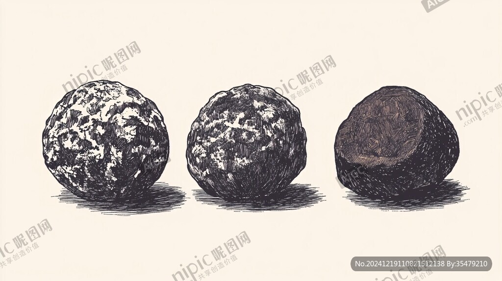 卤鹌鹑蛋插画