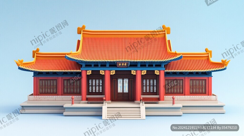 门楼建模