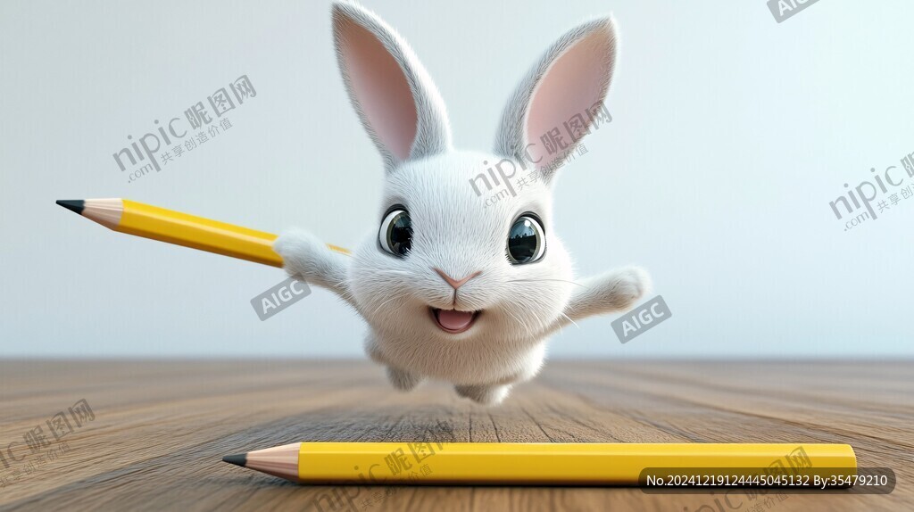 小兔临摹