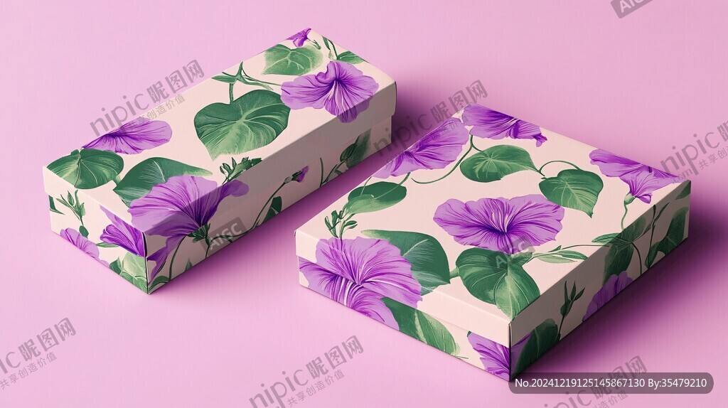 包装设计流行潮流花型