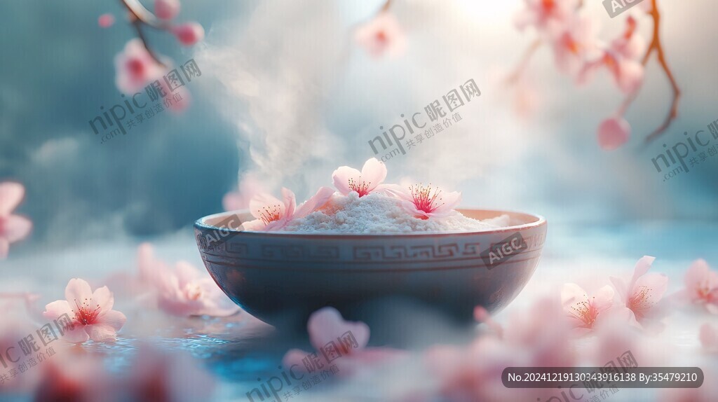 禅意禅境意境桃花