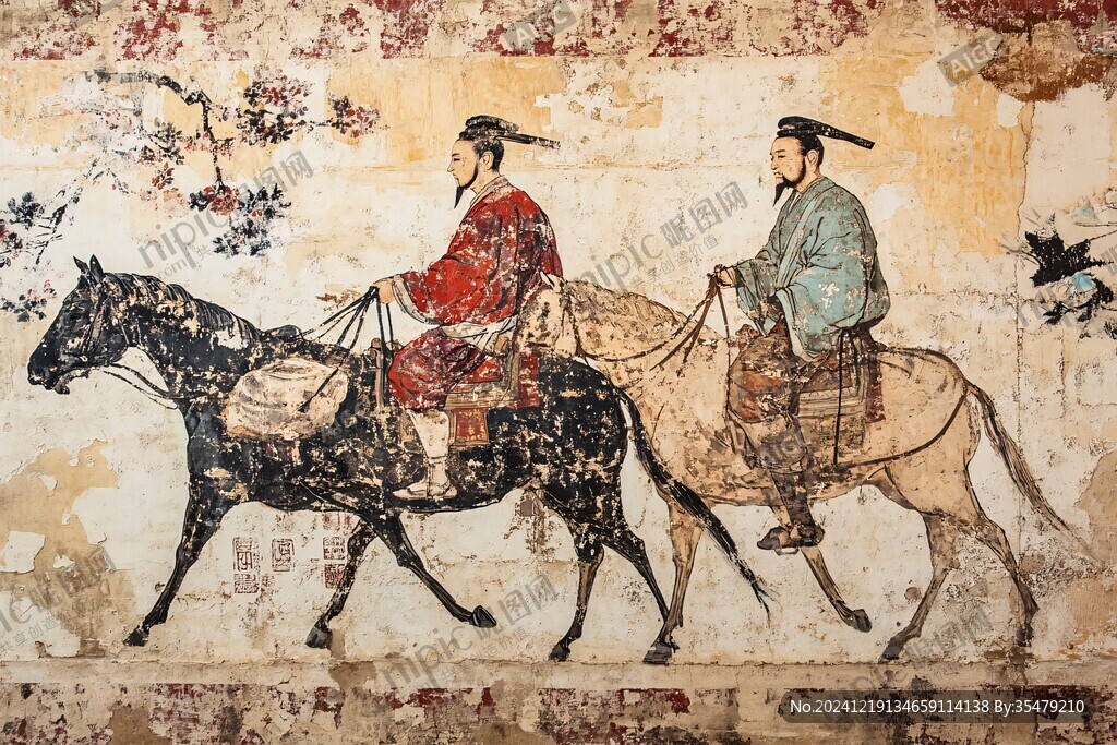 车马壁画