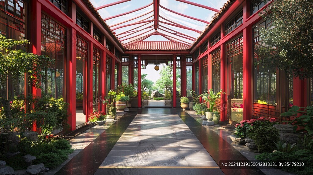 中式廊院