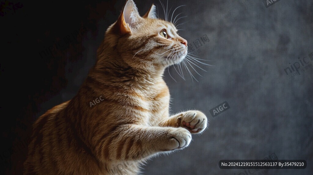 姜黄色猫咪