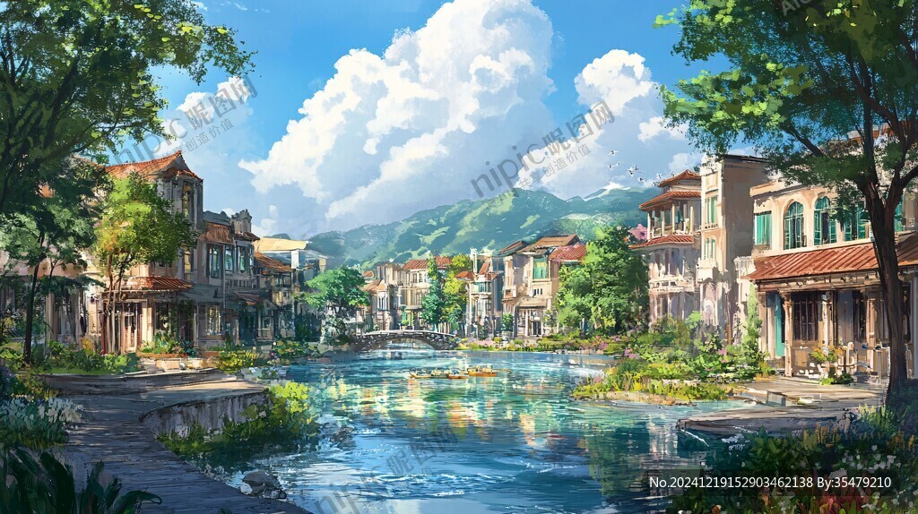 动漫场景设计