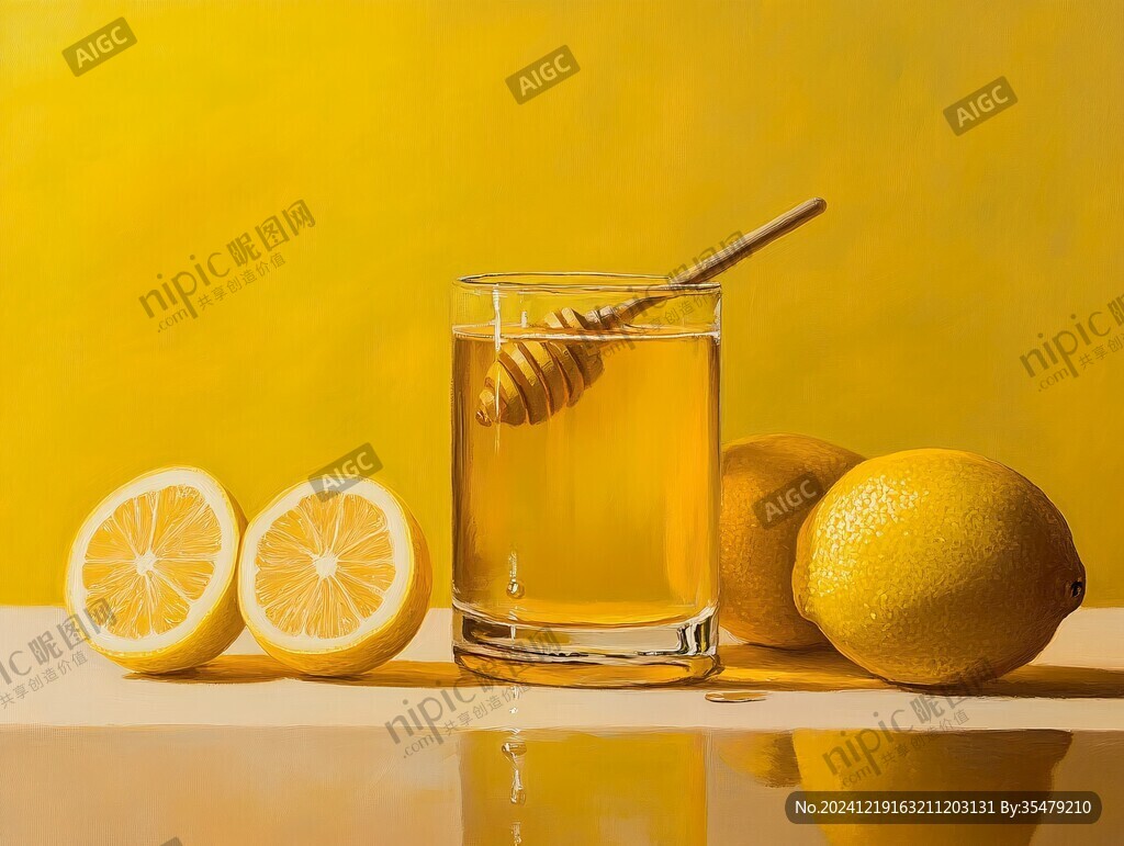 静物柠檬片