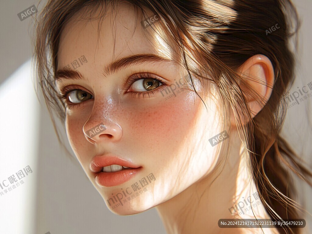 写实人物插画