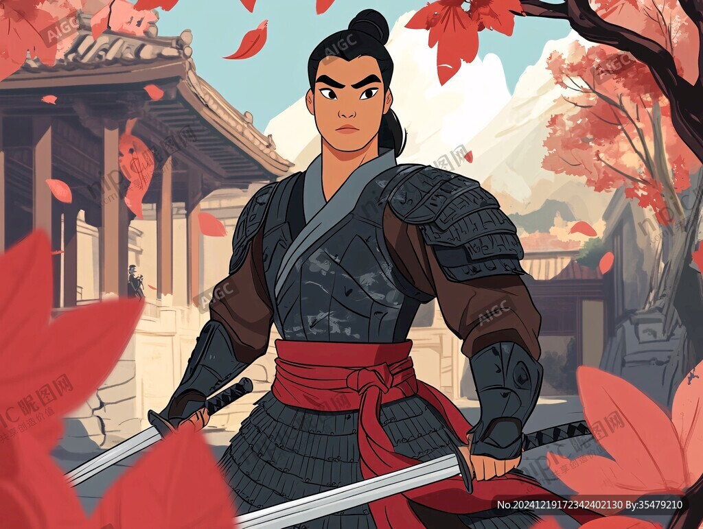 武士形象设计