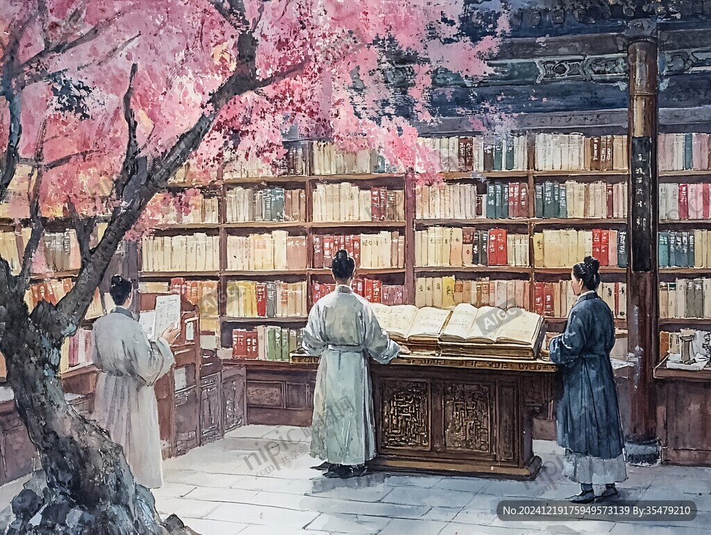 书院场景