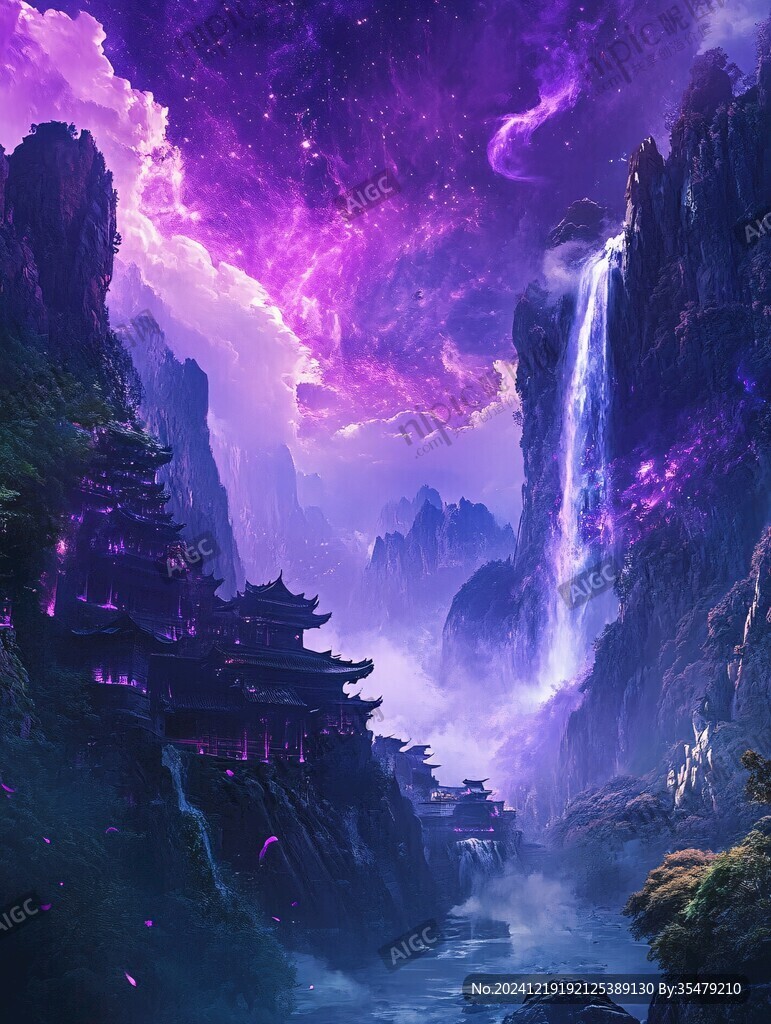 古风仙境天上宫阙