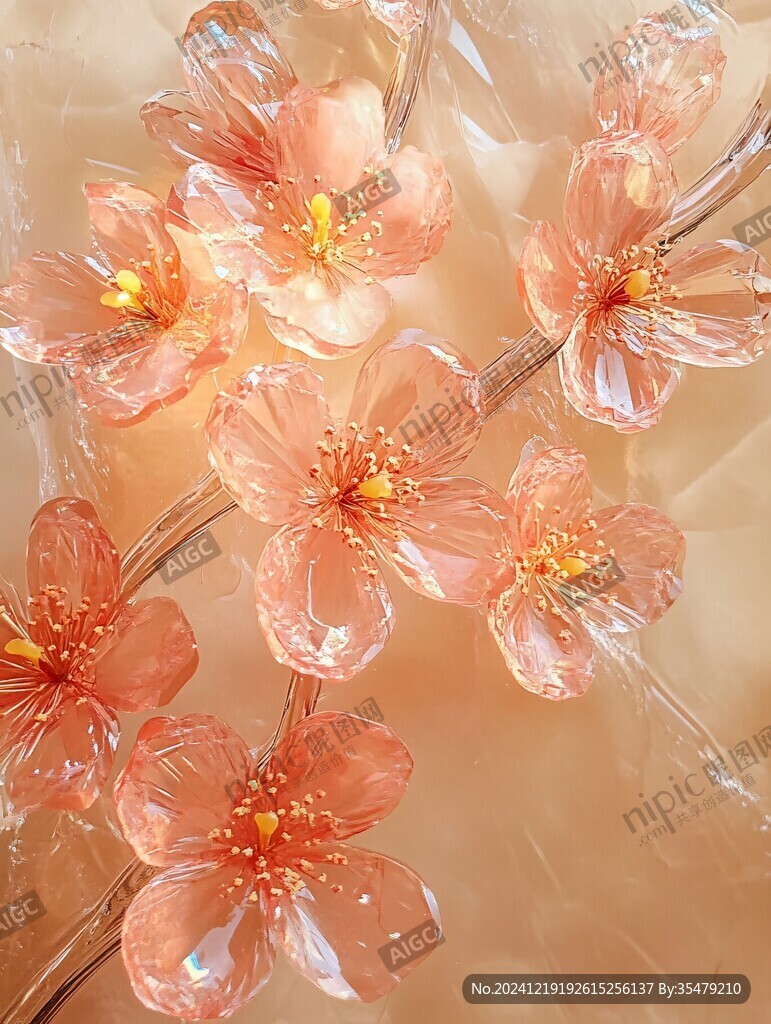 花朵软膜背景