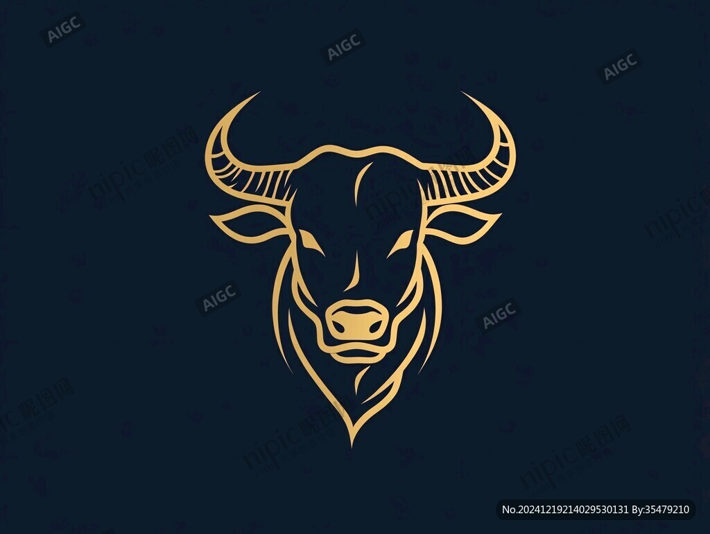 牛市标志logo