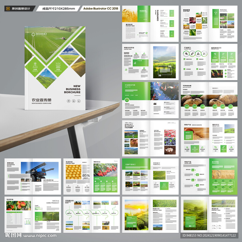 农产品画册