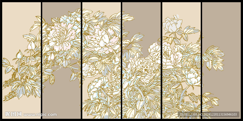 写意花鸟壁纸壁画