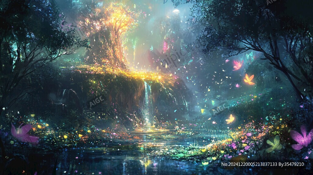 梦幻森林场景