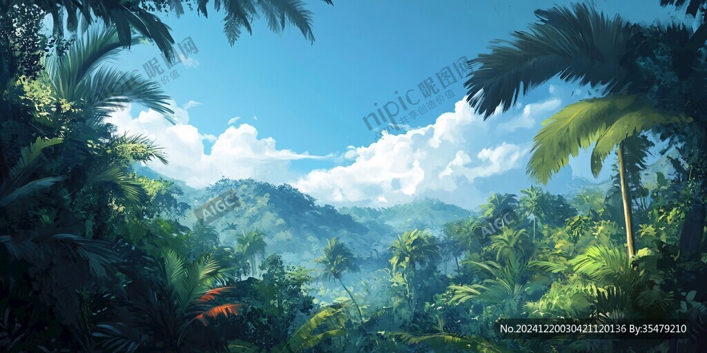 丛林大场景