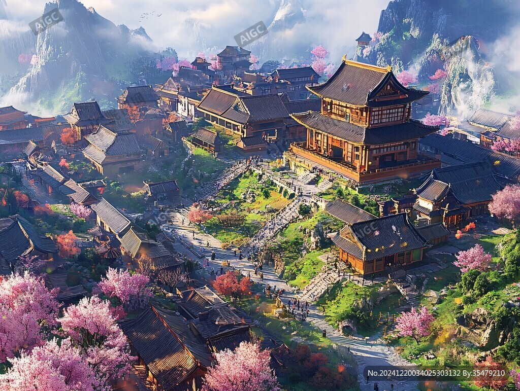 古风人物大场景