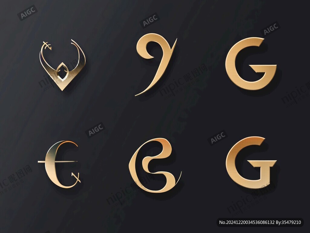 字母设计g