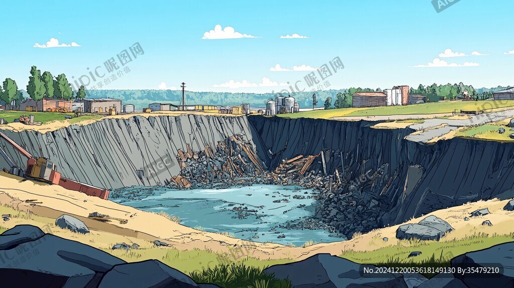 地质塌陷