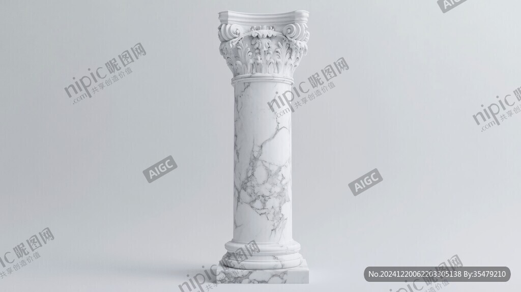 罗马柱模型