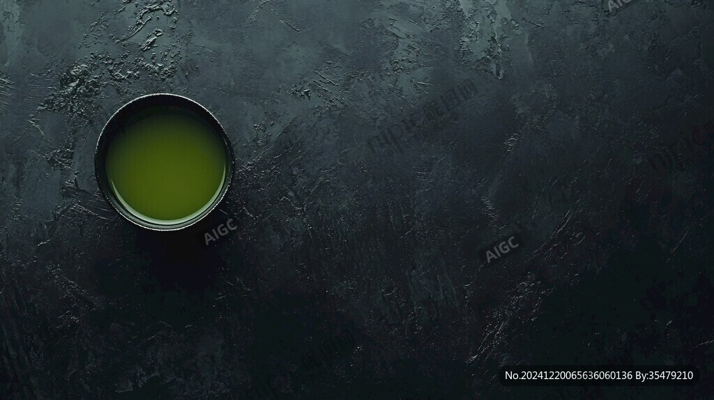 绿茶汤色