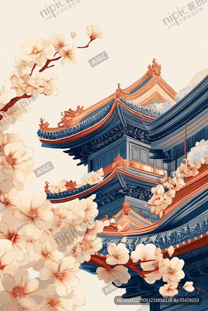神武门插画