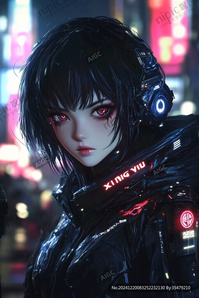 赛博朋克风