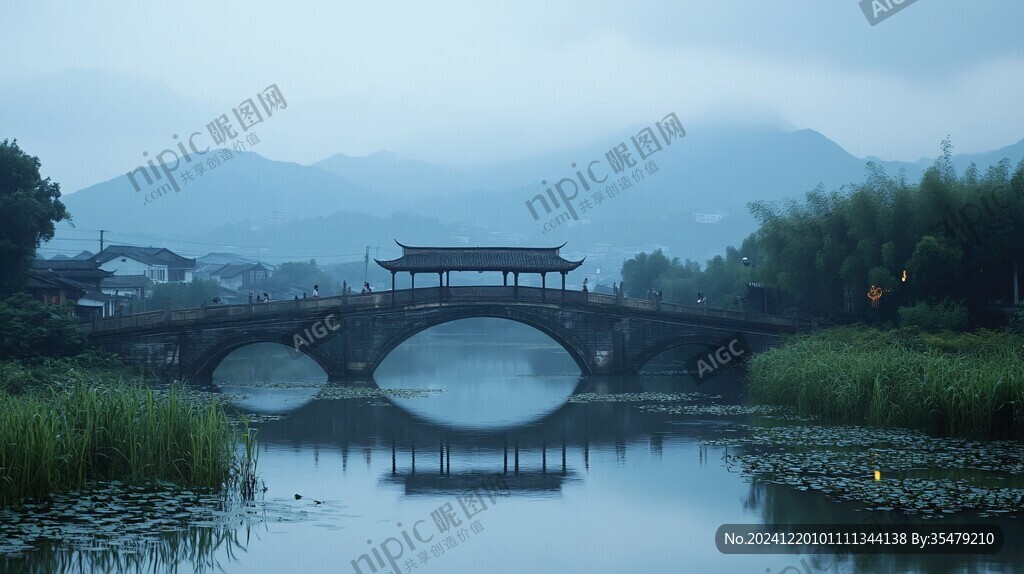 烟雨过桥