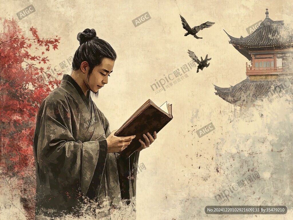 古装读书人