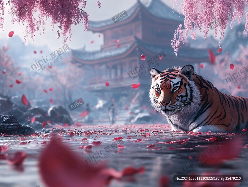 虎年画面