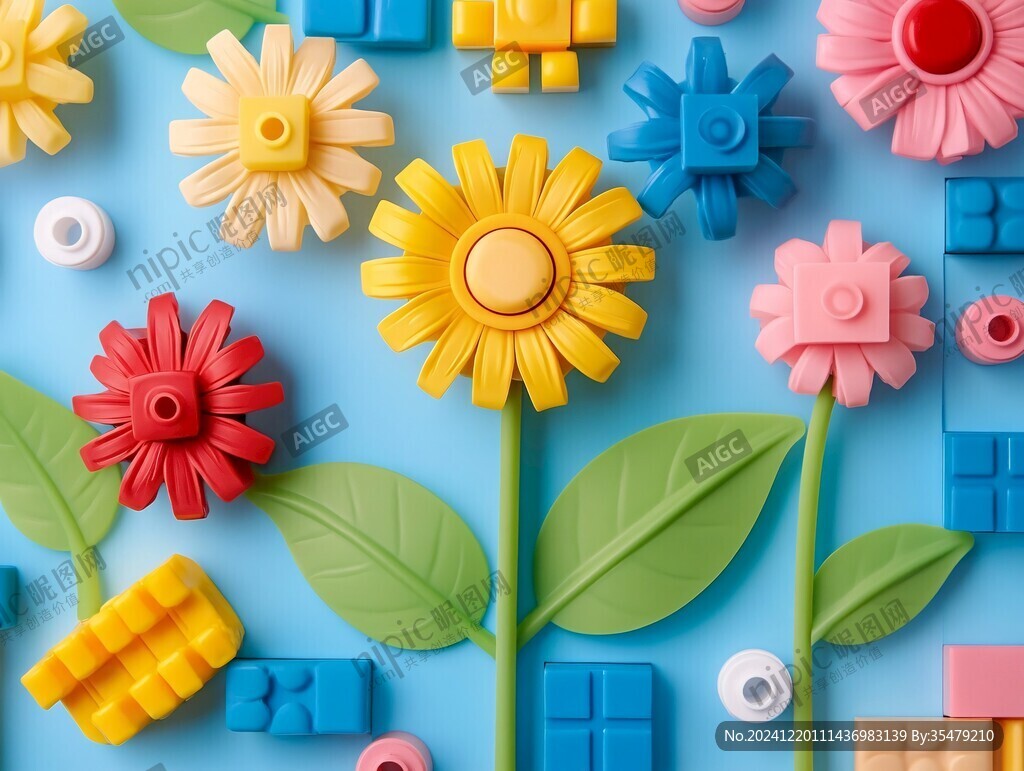 3d立体花壁纸