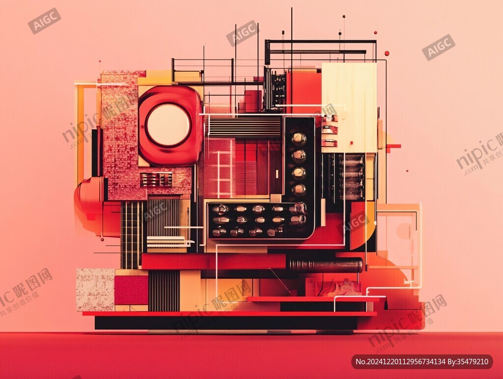 3d立体插画风格