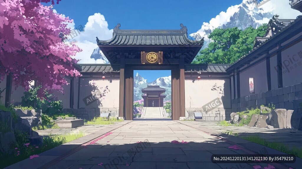 古风动画场景
