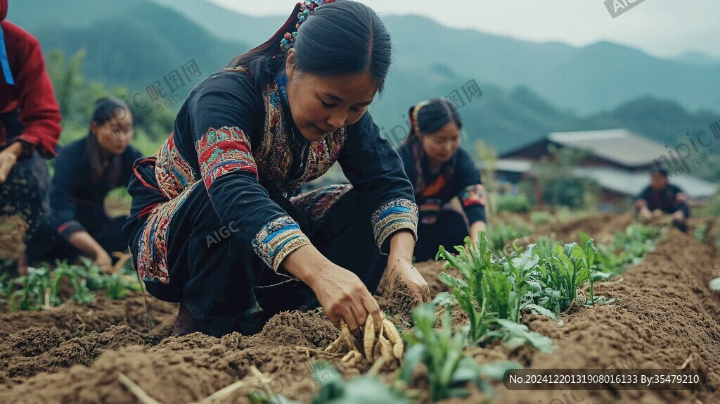 少数民族妇女劳动