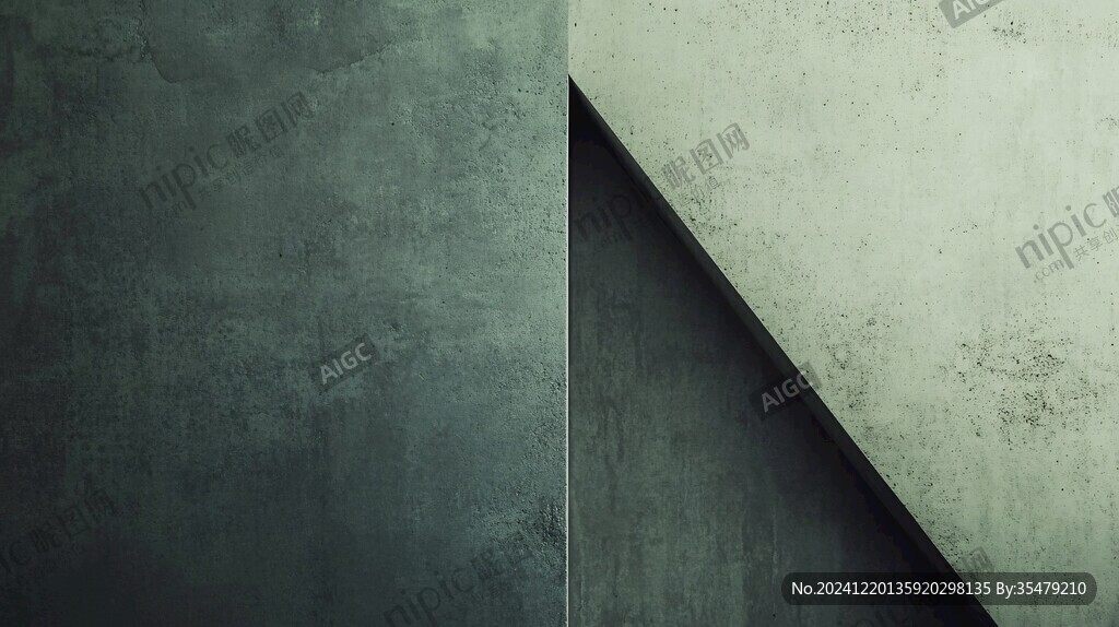 绿蓝色墙面背景