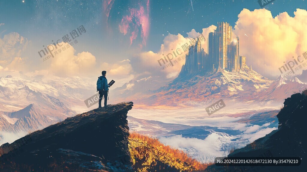 科幻插画风