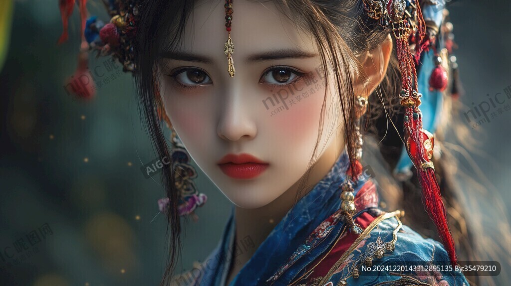 古风美人汉服美女