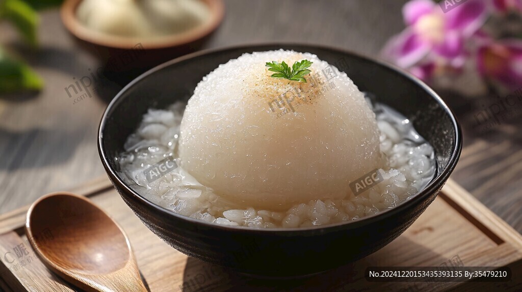 雪梨冰粥
