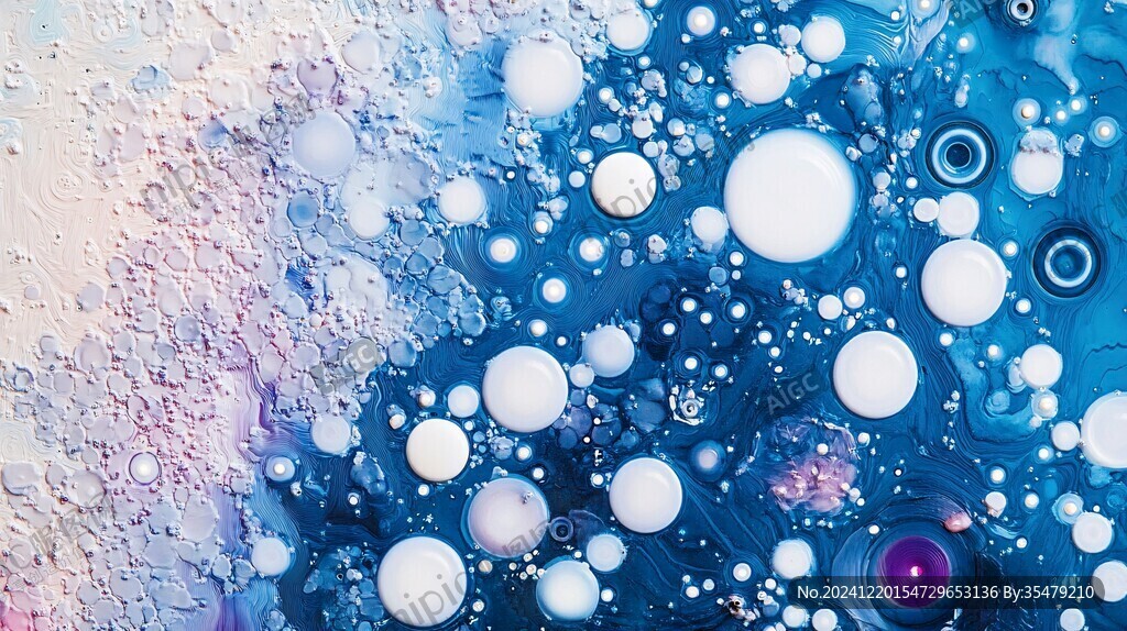 炫彩水珠背景