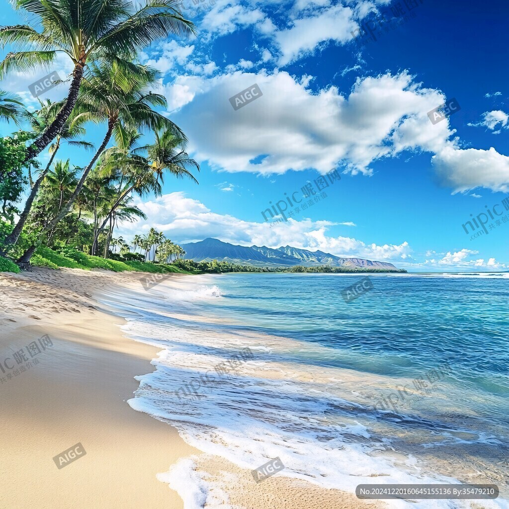 夏威夷海滩