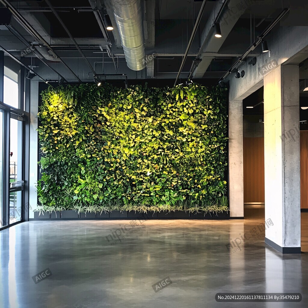 植物墙大画幅