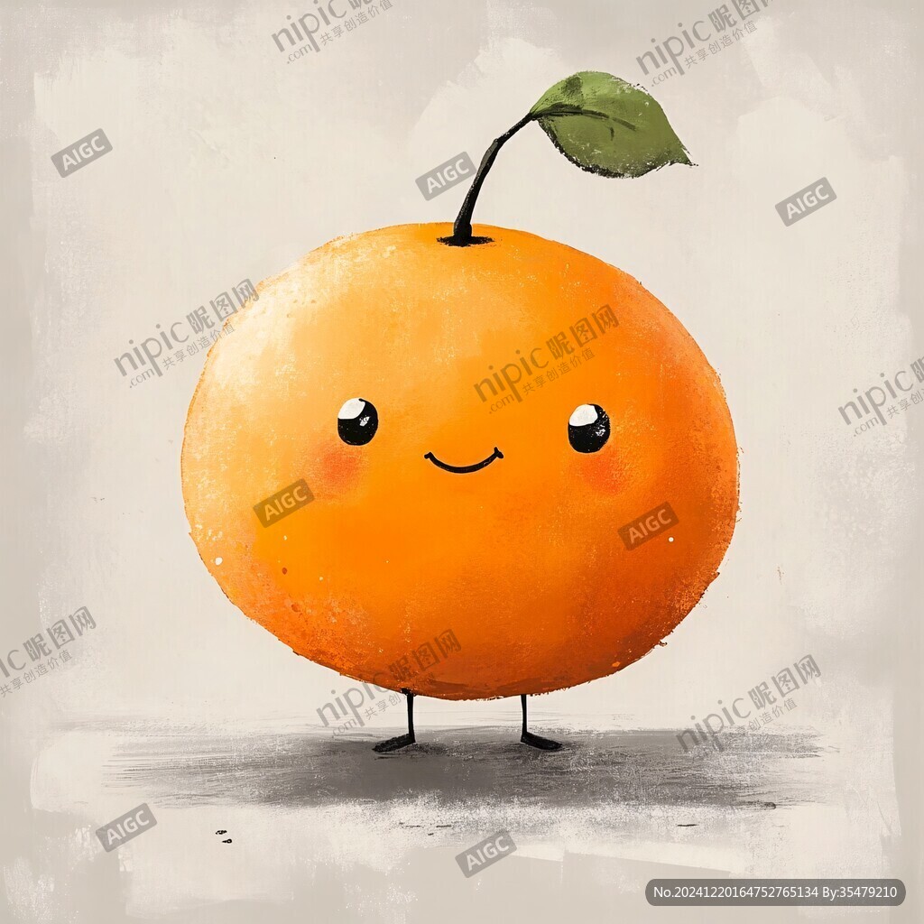 爱媛橙插画